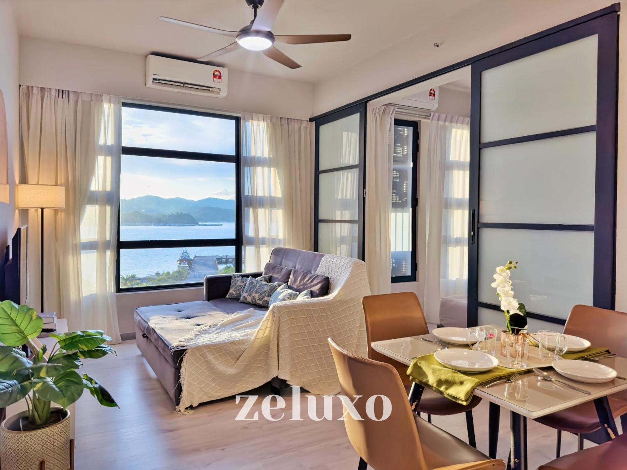 #5 Jesselton Quay City Pads Seaview By Zeluxo โกตาคินาบาลู ภายนอก รูปภาพ