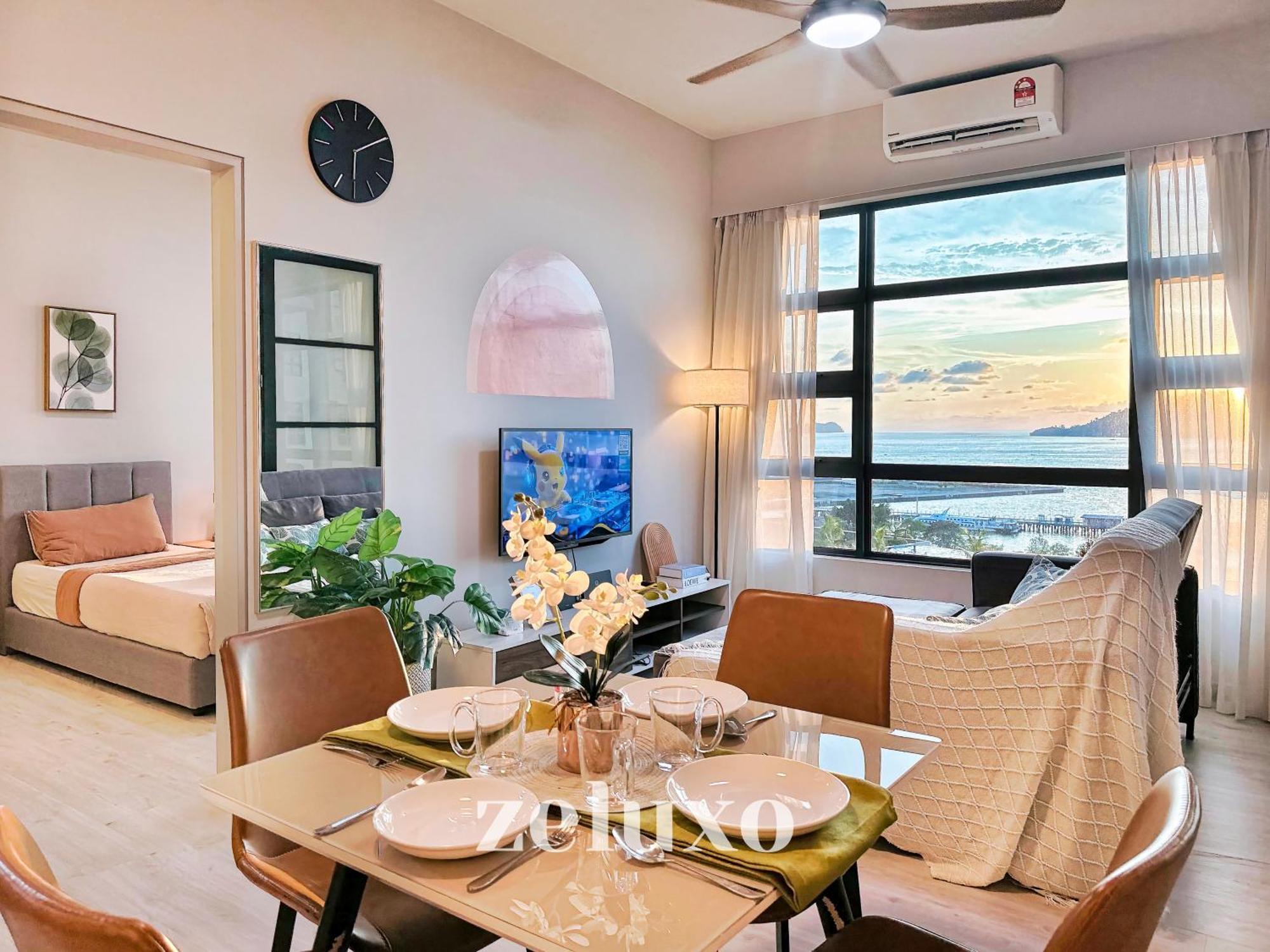 #5 Jesselton Quay City Pads Seaview By Zeluxo โกตาคินาบาลู ภายนอก รูปภาพ