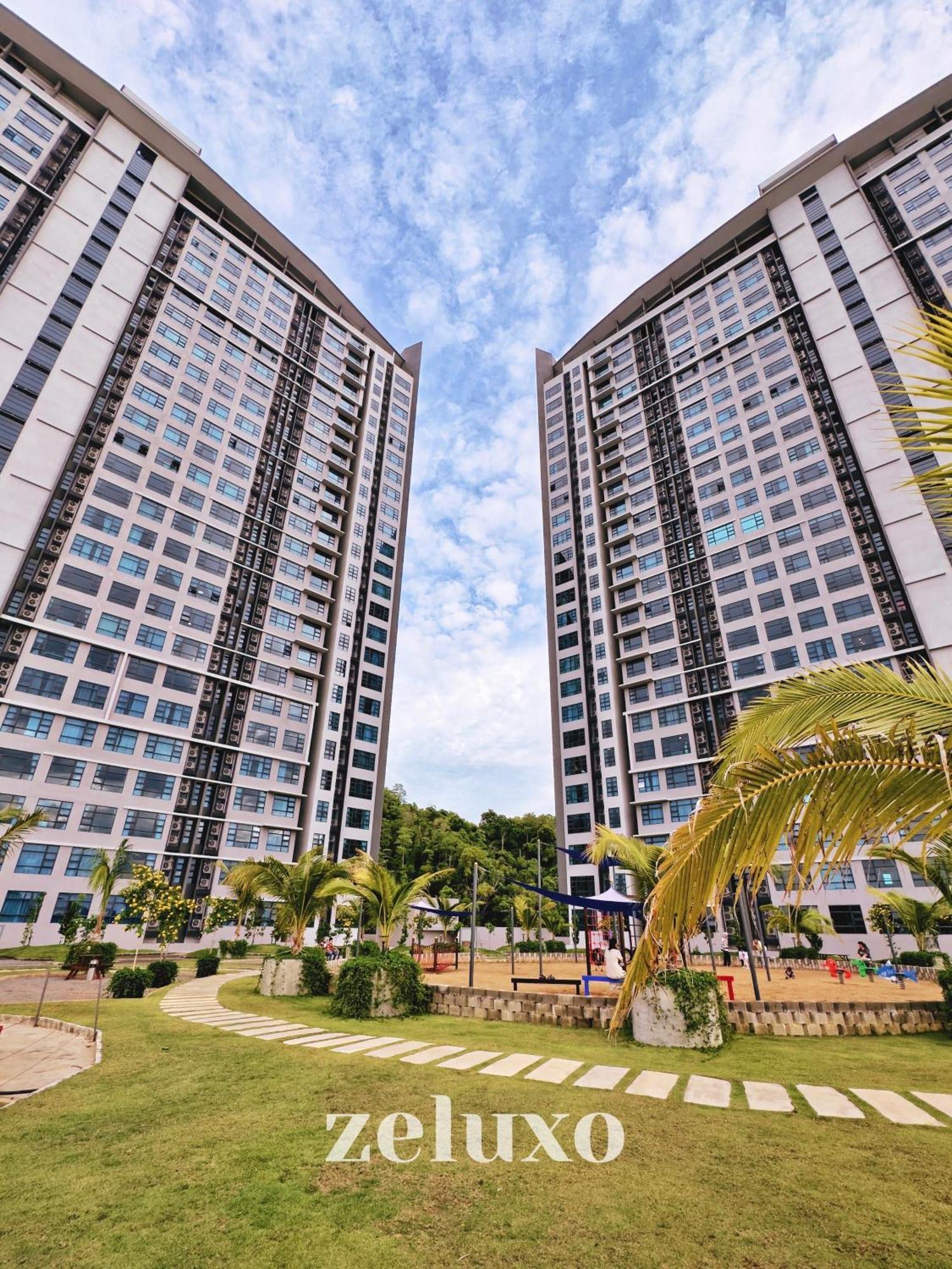 #5 Jesselton Quay City Pads Seaview By Zeluxo โกตาคินาบาลู ภายนอก รูปภาพ