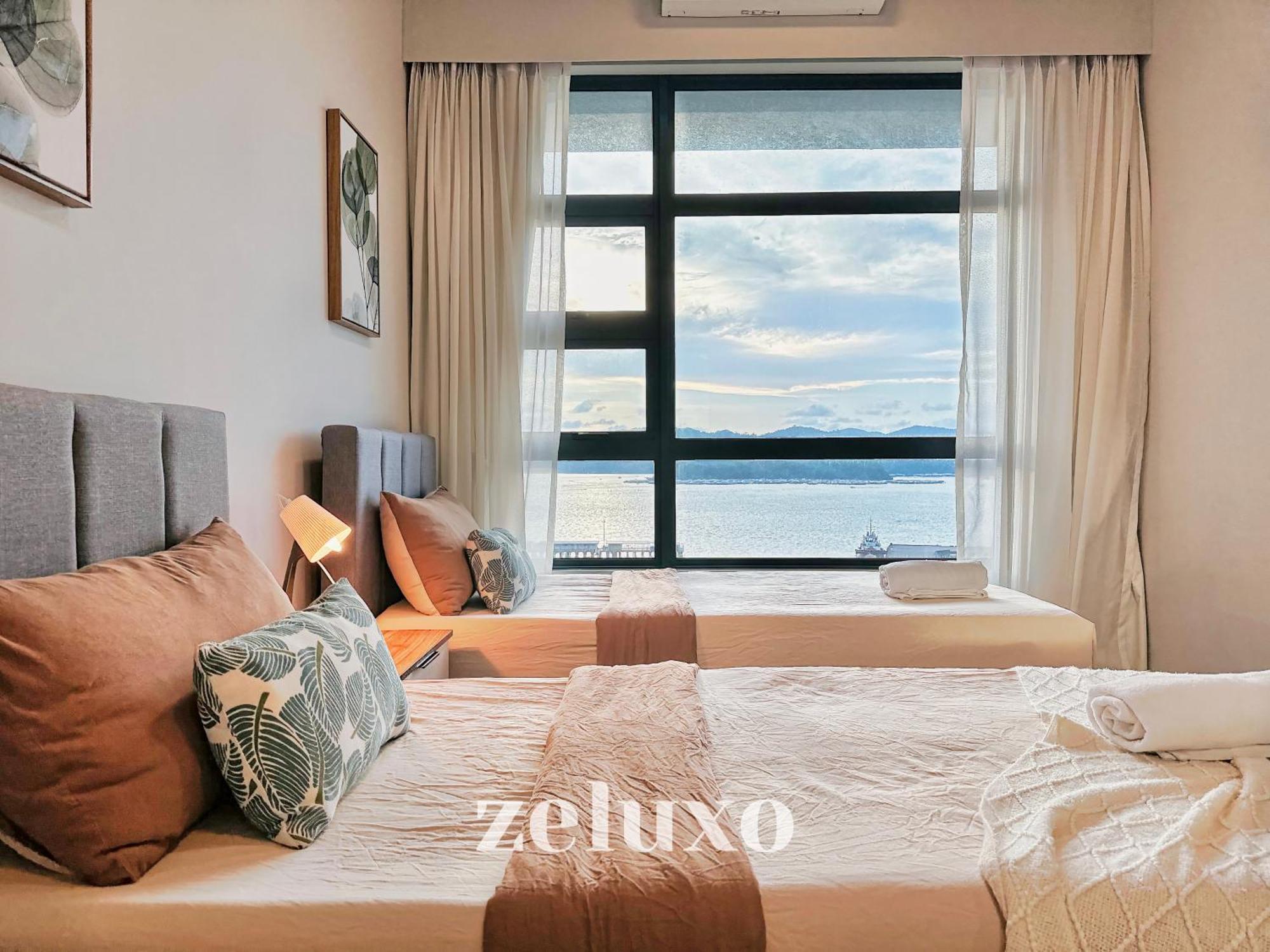 #5 Jesselton Quay City Pads Seaview By Zeluxo โกตาคินาบาลู ภายนอก รูปภาพ