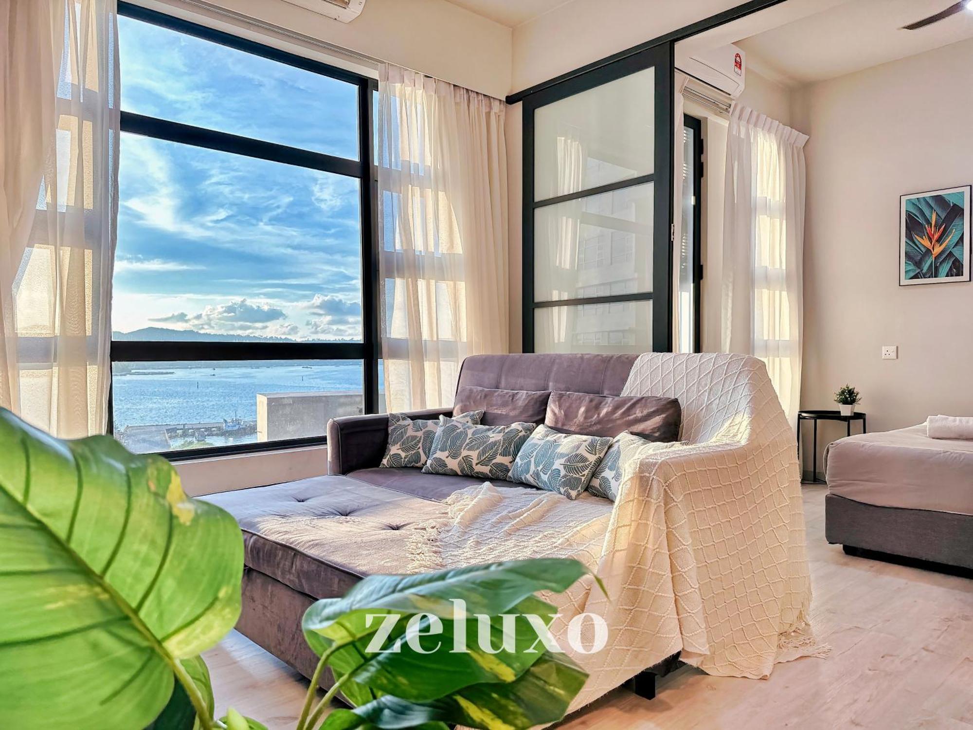 #5 Jesselton Quay City Pads Seaview By Zeluxo โกตาคินาบาลู ภายนอก รูปภาพ